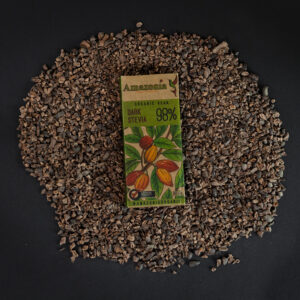 Chocolate al 98% endulzado con stevia