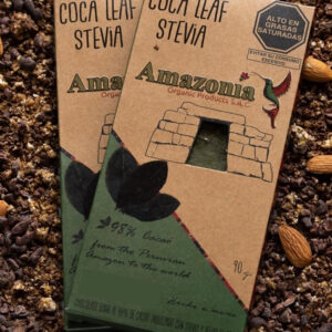 chocolate dark al 98% con coca y stevia